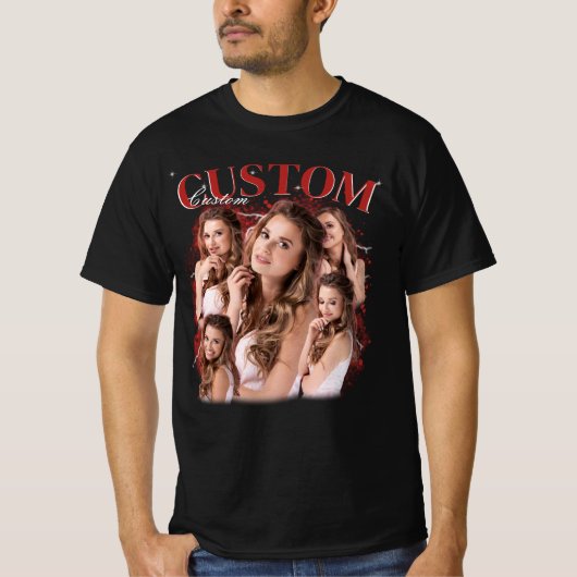 hier im Stil der 90er Jahre Ihre eigene Bootleg Sh T-Shirt (Vorderseite)