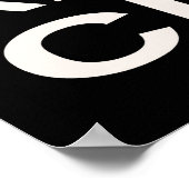 HIER IN DER FLUSSSTADT (15 x 22) Poster (Ecke)