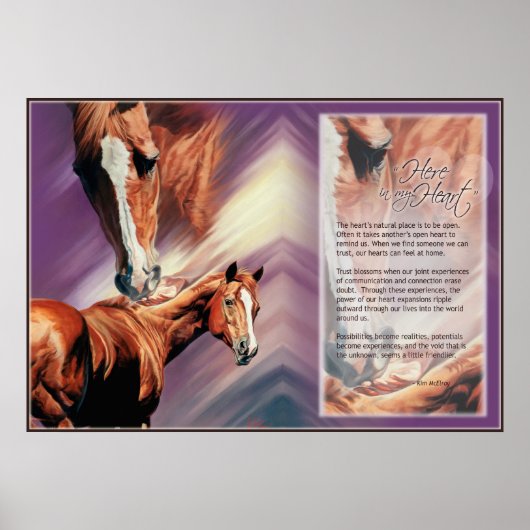 Hier in meinem Herzen E-Inspiration Poster (Vorne)