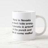 Hier in Nevada Jumbo-Tasse (Rechts)