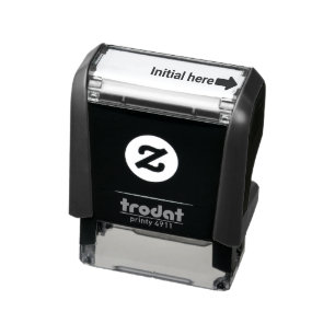 Hier initialisieren mit Arrow Business Permastempel