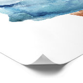 Hier ist das Scoop Ice Cream Birthday Party Poster (Ecke)