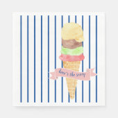 Hier ist das Scoop Paper Napkin Serviette (Vorderseite)