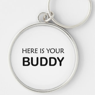 Hier ist dein minimalistischer Buddy-Schlüsselanhä Schlüsselanhänger