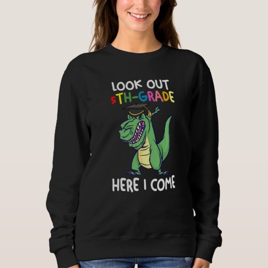 Hier ist der fünfte Grade Graduator. Sweatshirt (Vorderseite)