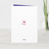 Hier ist der Neubeginn mit Butterfly Karte (Rückseite)