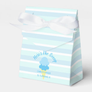 Hier ist der Scoop Ice Cream Summer Boy zum Geburt Geschenkschachtel
