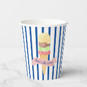 Hier ist der Scoop Paper Cup Pappbecher (Rückseite)
