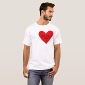 Hier ist der Valentinstag T-Shirt (Vorne ganz)