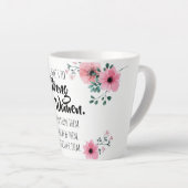 Hier ist die BESTE FREUNDIN "Strong Women Watercol Milchtasse (Rechte Ecke)