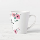 Hier ist die BESTE FREUNDIN "Strong Women Watercol Milchtasse (Rechts)