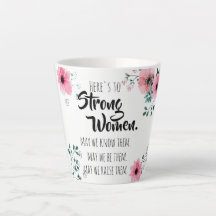 Hier ist die BESTE FREUNDIN "Strong Women Watercol