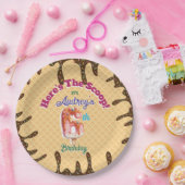 Hier ist die Einladung zu Scoop Waffle Cone Pappteller (Party)