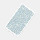 Hier ist die Sache mit Wildblumen Serviette (Ecke)
