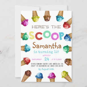 Hier ist die Schottencreme zum Geburtstag Einladung