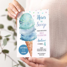 Hier ist die Schotteneis-Birthday-Party-Einladung