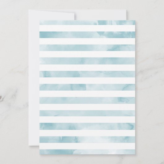 Hier ist die Scoop Ice Cream Boy Baby Shower Einladung (Rückseite)