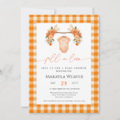 Hier ist die Scoop Ice Cream Summer Baby Shower Einladung (Vorderseite)