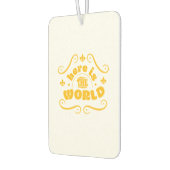 Hier ist die Welt Autolufterfrischer (Links)