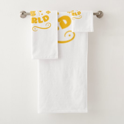 Hier ist die Welt Badhandtuch Set (Insitu)