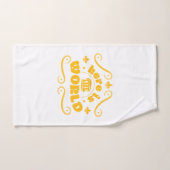 Hier ist die Welt Badhandtuch Set (Handtuch)