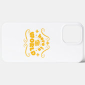 Hier ist die Welt Case-Mate iPhone Hülle (Rückseite (Horizontal))