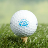 Hier ist die Welt Golfball (Insitu T-Shirt)