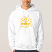 Hier ist die Welt Hoodie (Vorderseite)