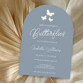 Hier ist ein Leben im Brautparty der Schmetterling Einladung