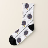 Hier ist ein sehenswerter Eye Anatomy Geek Spaß Socken (Links - Außen)