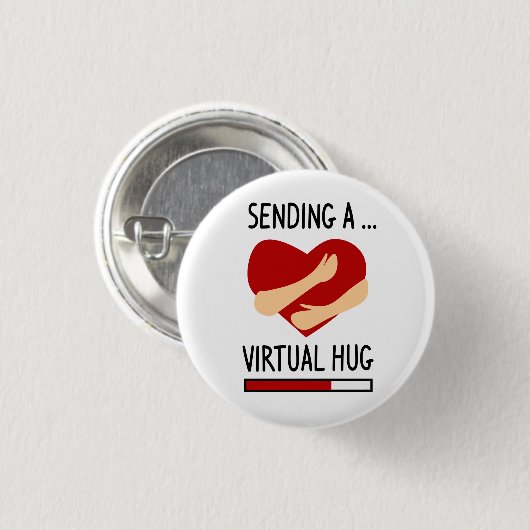 Hier ist ein Virtual Hug Button (Vorne & Hinten)