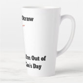 Hier ist eine Straw Latte Tasse (Rechts)