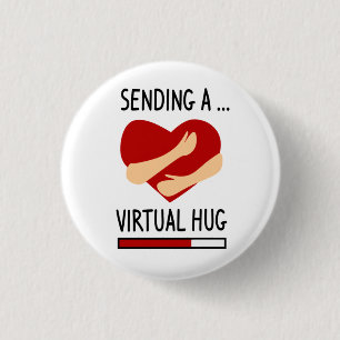 Hier ist eine virtuelle Umarmung Button