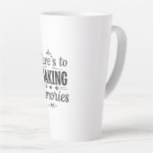 Hier ist Erinnerungen Geschenk machen Milchtasse (Rechte Ecke)