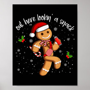 Hier ist es wie ein Snack-Lebkuchen Ch Poster