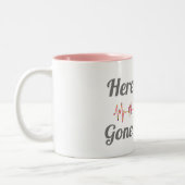 Hier ist heute die Tamale-Tasse Zweifarbige Tasse (Links)