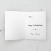 Hier ist Ihr nächstes Kapitel. Karte (Innenseite)