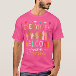 Hier ist jeder willkommen, Berater T-Shirt