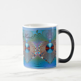 Hier ist meine Herz-Tasse Verwandlungstasse