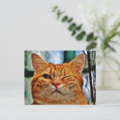 Hier ist Winking bei dir. . . Postkarte (Stehend Vorderseite)