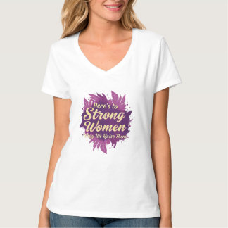 Hier ist zu starken Frauen T-Shirt