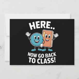 Hier Jetzt Zurück Zum Unterricht Schulkrankenschwe Einladung