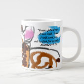 hier Jumbo-Tasse (Rechts)