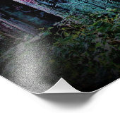 "Hier kannst du die Ewigkeit verbringen." Fotodruck (Ecke)