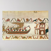 Hier kehrt Earl Harold nach England zurück Poster (Vorne)