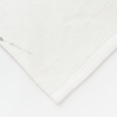 Hier kein Ziel! - Hockey Player Fleece Blanket (Ecke)