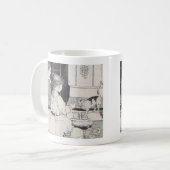 Hier Kitty Kaffeetasse (Vorderseite Links)