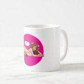 Hier Kitty! Kaffeetasse (VorderseiteRechts)