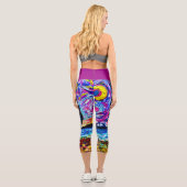 Hier Kitty Kitty!! Capri Leggings (Rückseite)