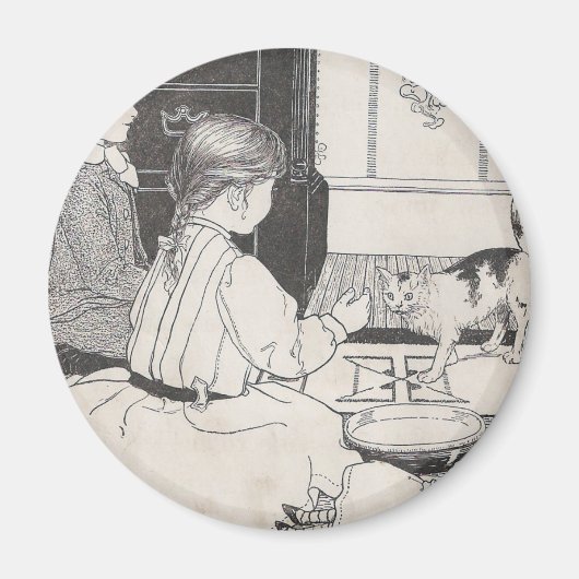 Hier Kitty Magnet (Vorne)